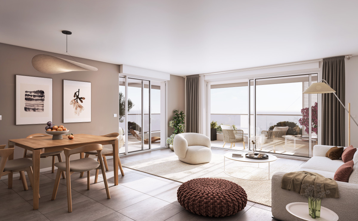 Appartement neuf L'ORTU DI U VITTULÙ à Ajaccio