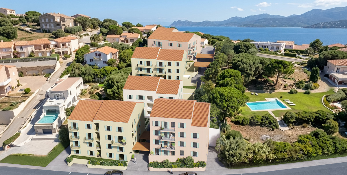 Programme immobilier neuf LES JARDINS DE LA SERRA à Calvi