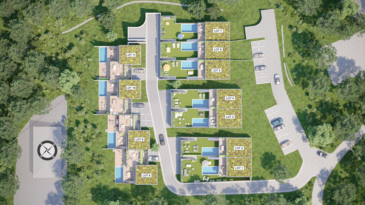 Investir sur le programme neuf RÉSIDENCE PETRA ROSSA à Lecci