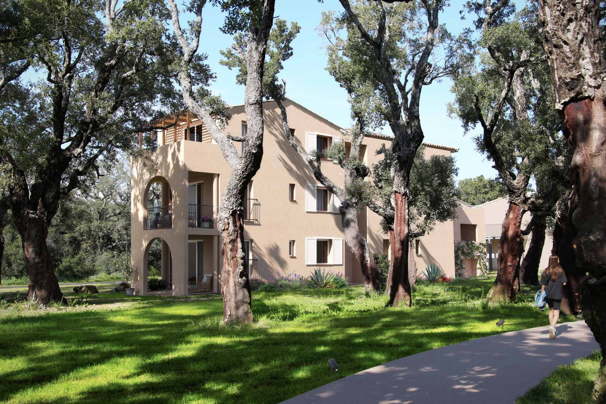 Résidence neuve Les Hameaux de Saint-Cyprien à Lecci