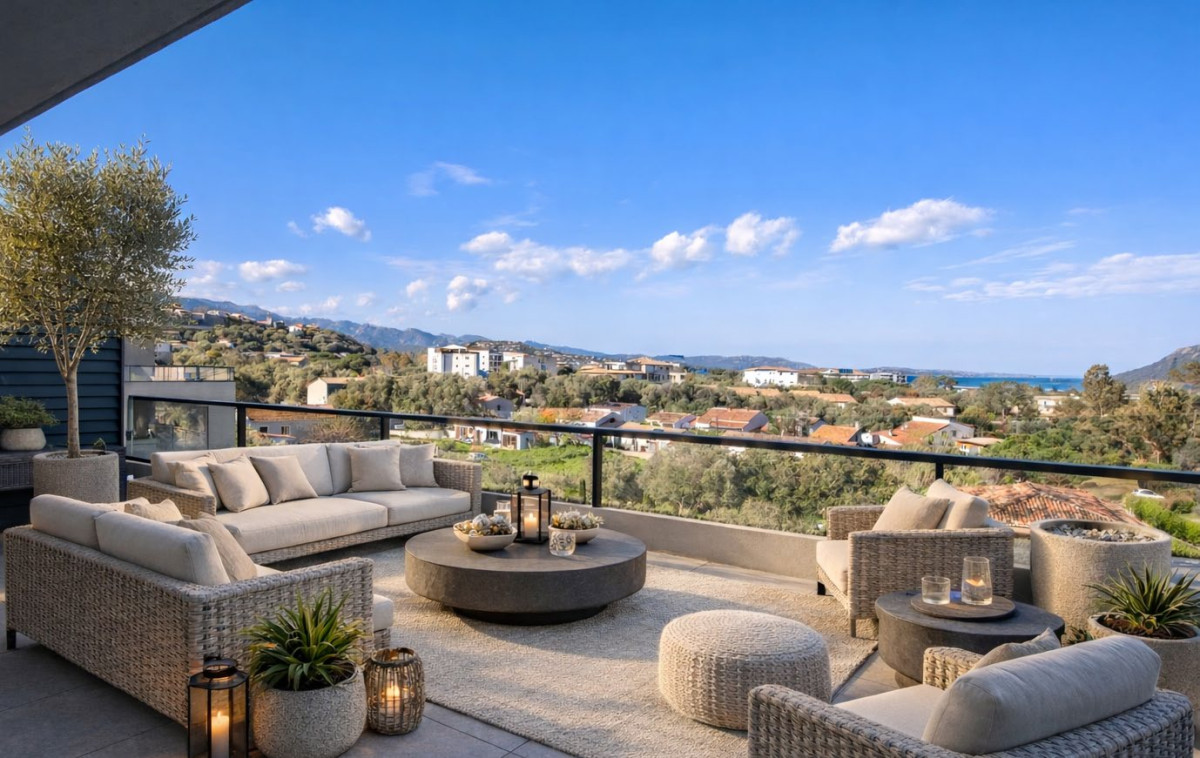 Résidence neuve Les Jardins de Vignola à Porto-Vecchio