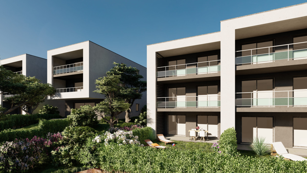 Résidence neuve Le Parc de Sainte-Lucie à Borgo