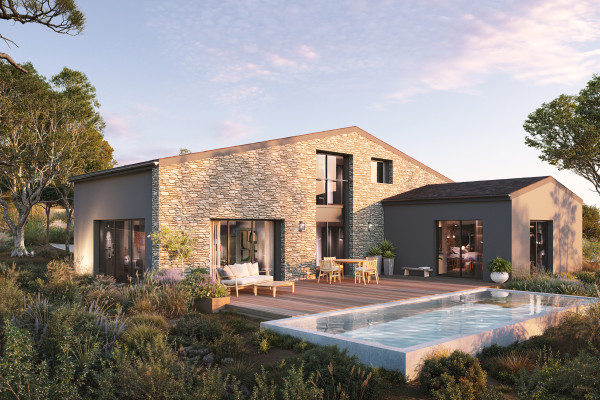 Programme immobilier neuf LES BERGERIES DE BACCOSA à Bonifacio