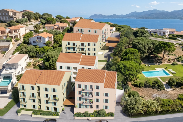 Achat appartement neuf sur LES JARDINS DE LA SERRA à Calvi
